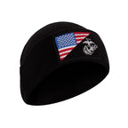USMC Eagle, Globe and Anchor / US Flag Deluxe fine knit Watch Cap