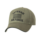 Vintage Veteran Low Profile Cap – Air Force, Marines & Navy Brushed Cotton Twill Hat