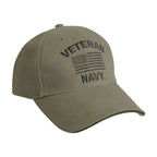 Vintage Veteran Low Profile Cap – Air Force, Marines & Navy Brushed Cotton Twill Hat