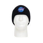 Deluxe NASA Meatball Logo Embroidered Watch Cap Black