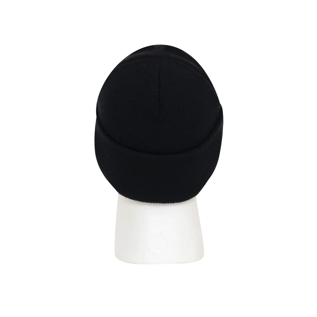 Deluxe NASA Meatball Logo Embroidered Watch Cap Black