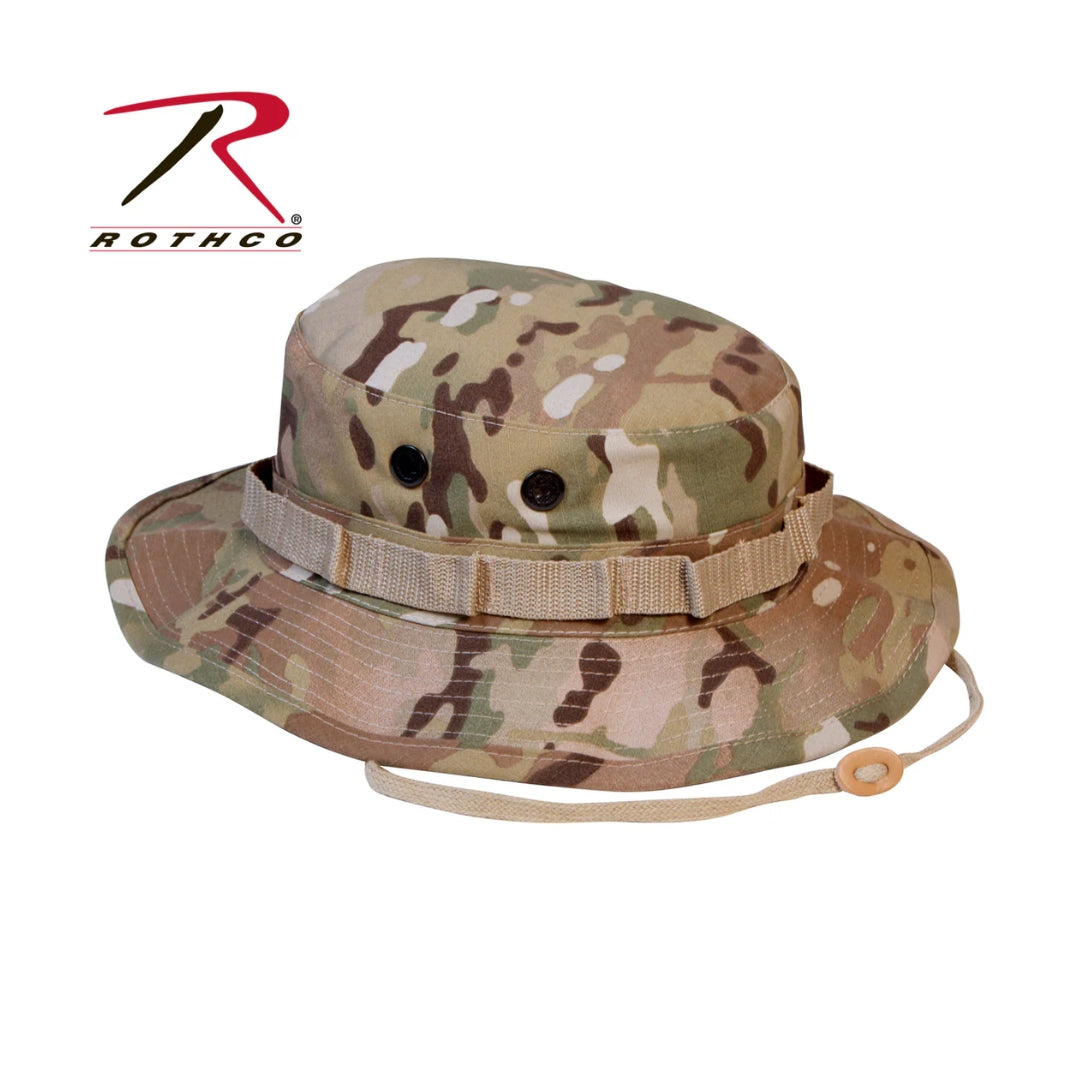 Multicam Boonie Hat – Tactical Camo Bucket Hat for Military, Airsoft & Outdoor Use